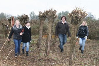 (Spookverlaat). Foto van Margot Klingers.
Natuurwerkdag in tweeduizendtwaalf